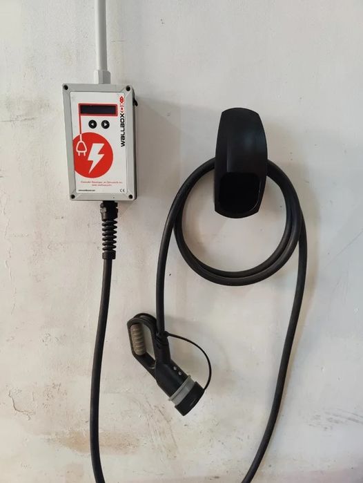 Carregador Wallbox OK portátil regulável até 32A monofásico trifásico