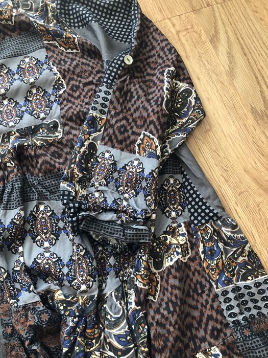 Tunika/sukienka z falbanami