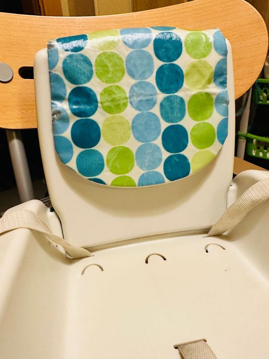 Cadeira de papa chicco portátil
