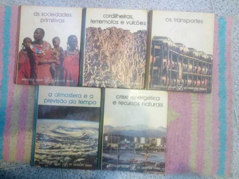 Coleção livros grandes temas da SALVAT
