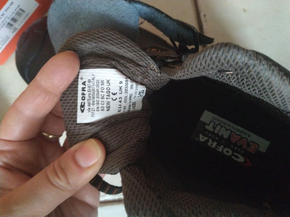 Buty spawalnicze Cofra r.43