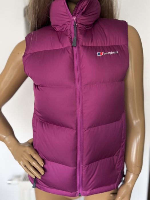 BERGHAUS kamizelka puchowa M 38 zimowa ciepła róż