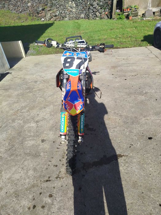 KTM sxf 350 matriculada