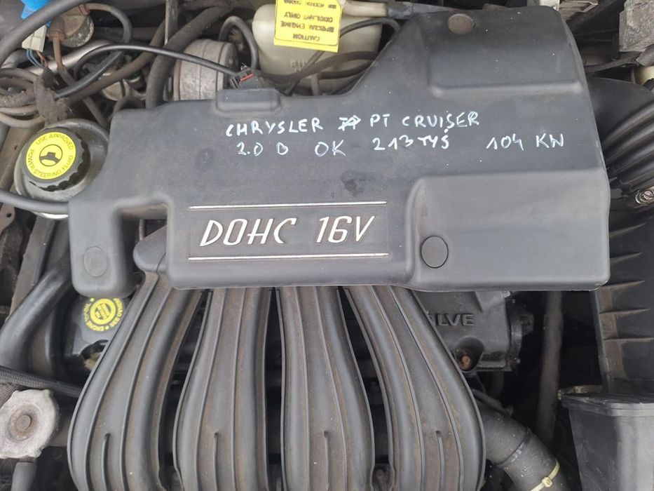 silnik 2.0 b 16v chrysler pt cruiser gwarancja