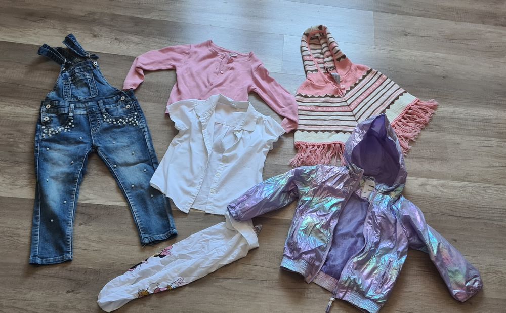 Paka ubrań dla dziewczynki 104