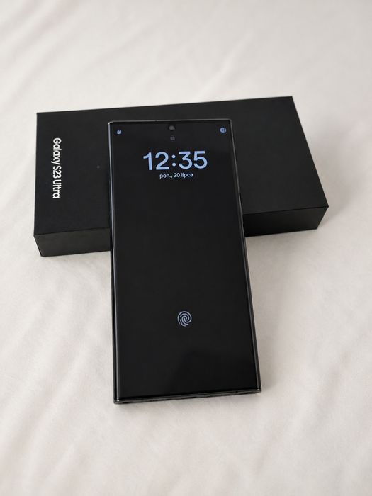 Samsung Galaxy S23 Ultra 5G 8/256 GB Phantom Black | Dual SIM | Bardzo dobry stan