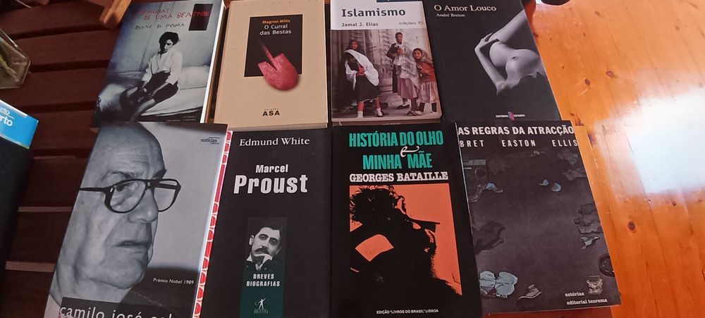 Livros de vários estilos