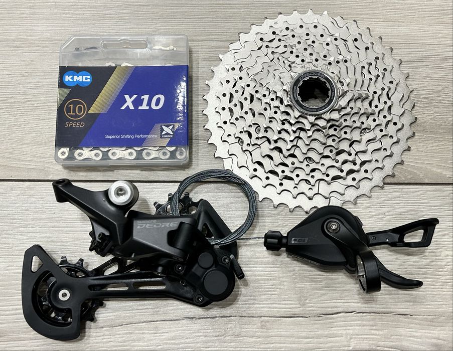 Новий групсет Shimano Deore 10 швидкостей (11-42)