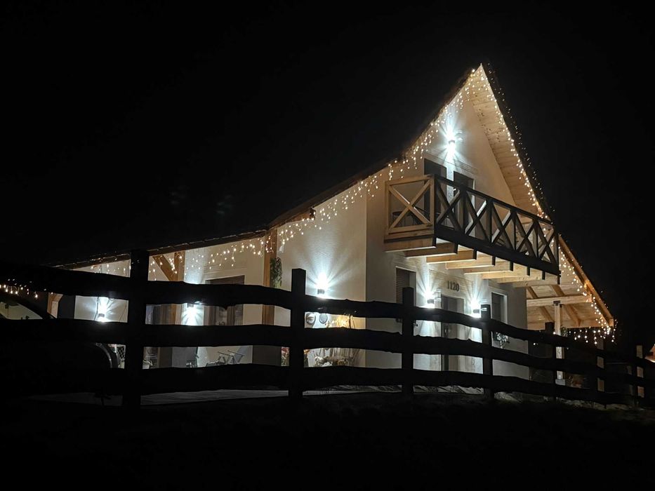 Domek w górach z balią jacuzzi i sauną