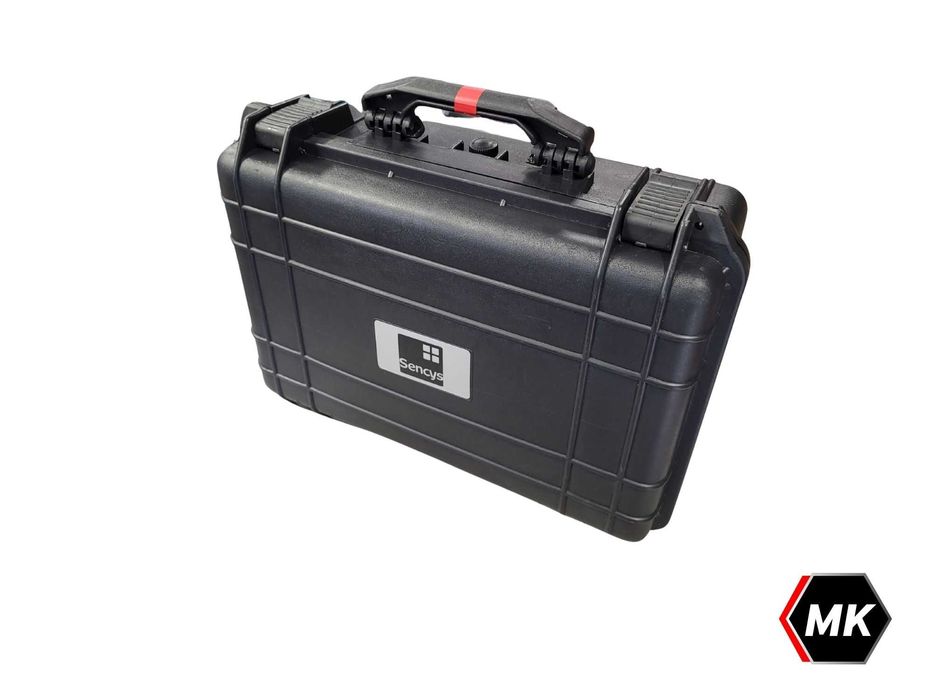 Walizka (43x29x16) case polipropylen, FAKTURA (dostępne 2 sztuki)