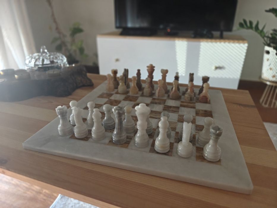 Jogo Xadrez Pedra Onix