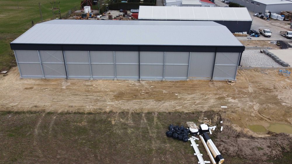 Hala chłodnicza 23x45x6  do przeładunków z dokami spedycyjnymi