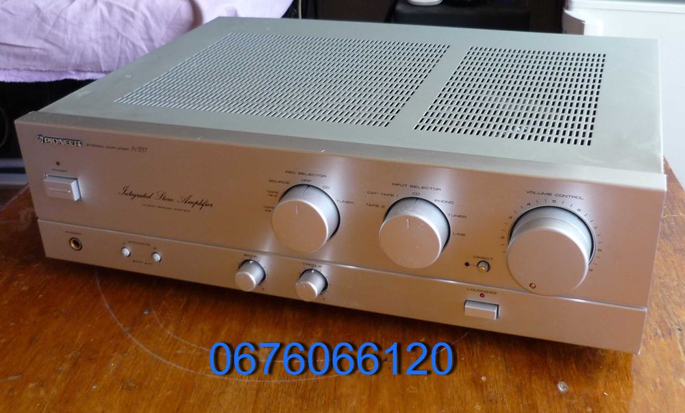 усилитель Pioneer A-337 2х90W 7kg 1990 Japan