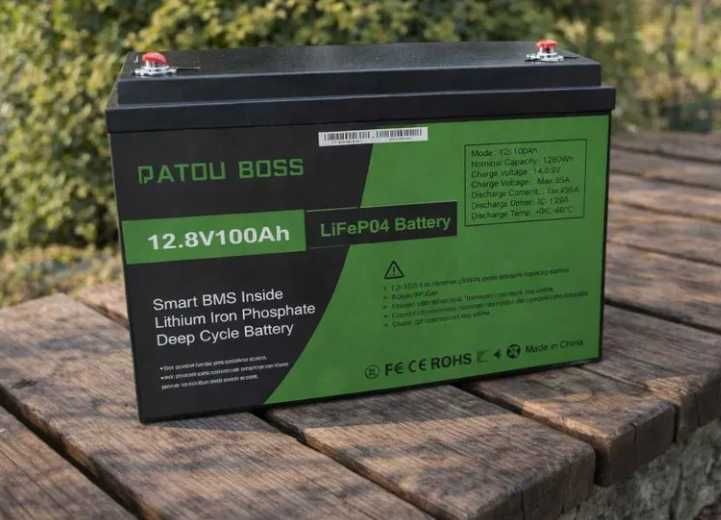Акумулятор LiFePO4 12.8v 100ah літій-залізо-фосфатна
