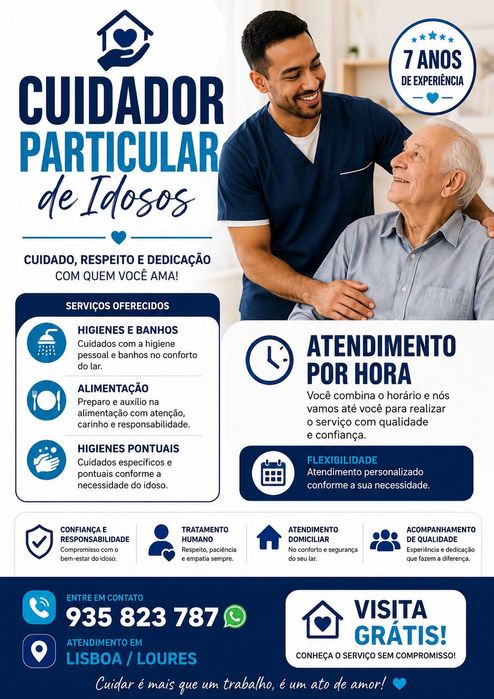 Cuidador de idosos particular