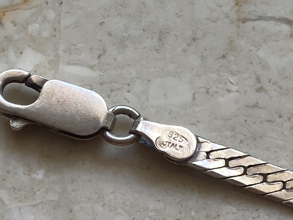 Bransoletka srebrna srebro 925 Włochy lata 70-te