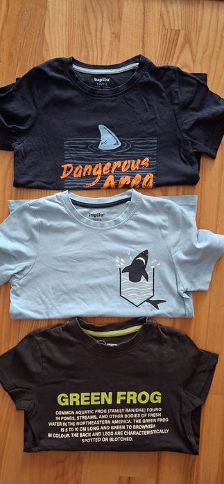 Tshirty chłopięce roz. 110-116