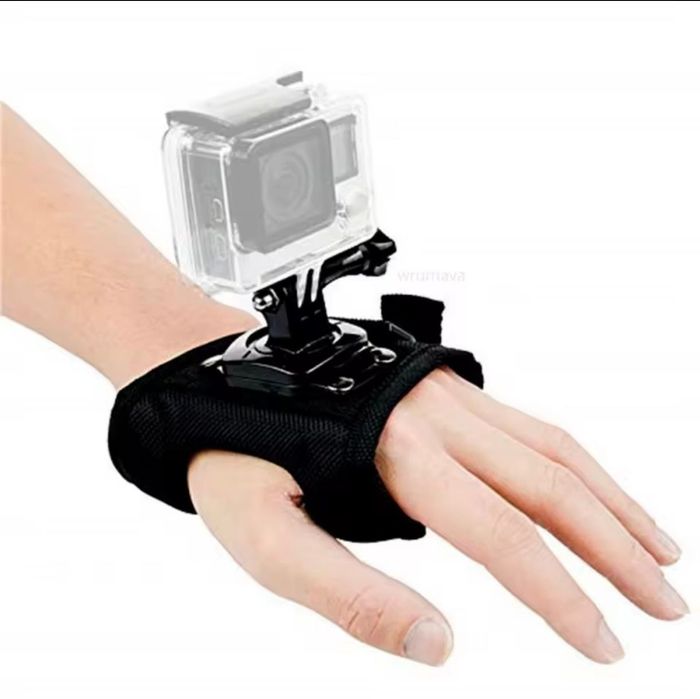 Крепление для екшн камер GoPro, Sony, Xiaomi..Крепление на кисть, руку