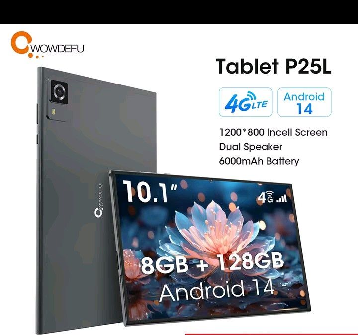 Новий планшет CWOWDEFU P25L 8/128,