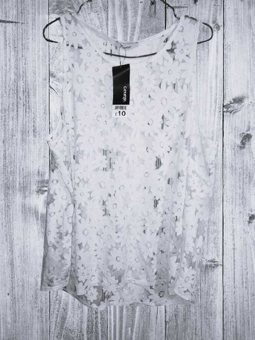 Лёгкая полупрозрачная блузка  George