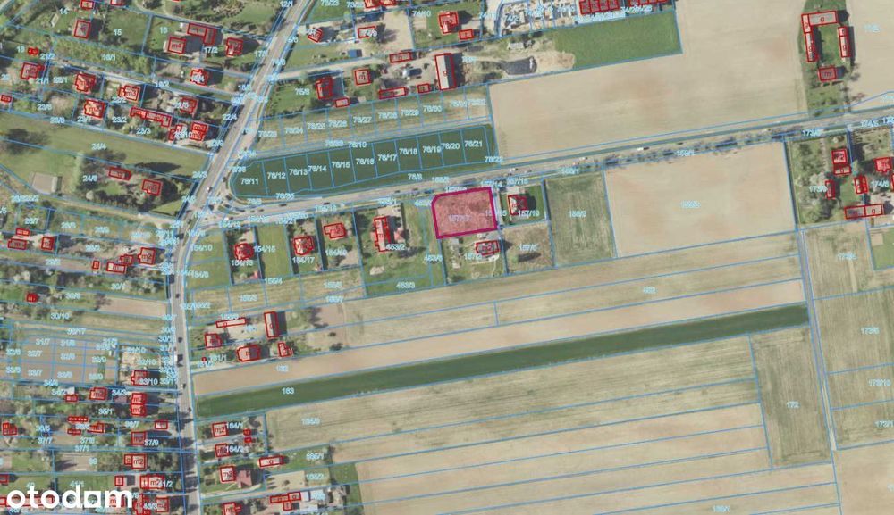 Działka inwestycyjna mieszkaniowo -usługowa1569 m2 ul. Zorzy