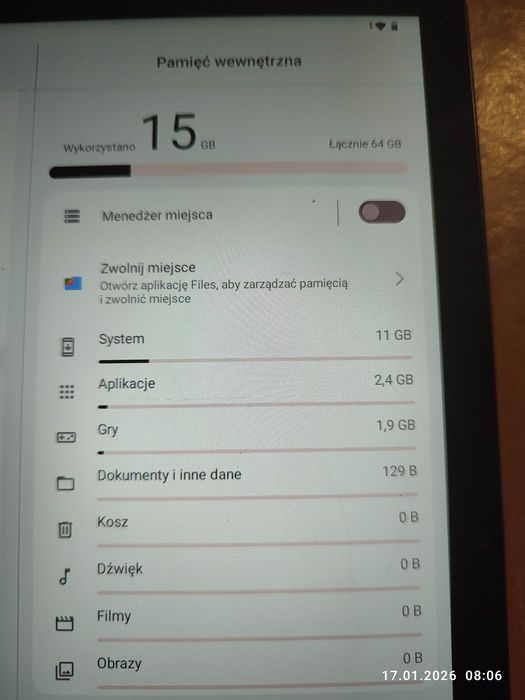 Tablet Lenovo TAB M10 3ND GEN 4GB/64