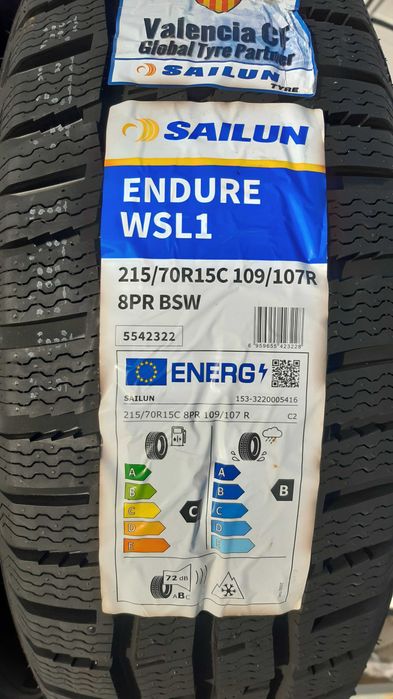 2xOpona zimowa 215/70 R15C 109/107R Sailun Endure Gratis 2022r