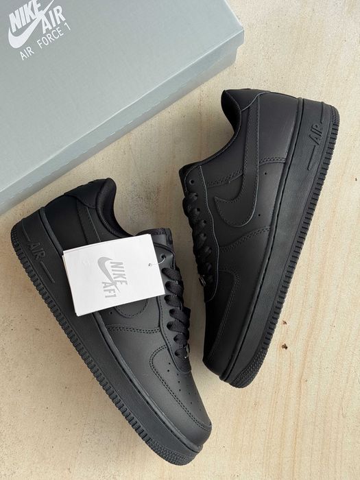 Мужские кроссовки Nike Air Force 1 "Classic Black" 40-45