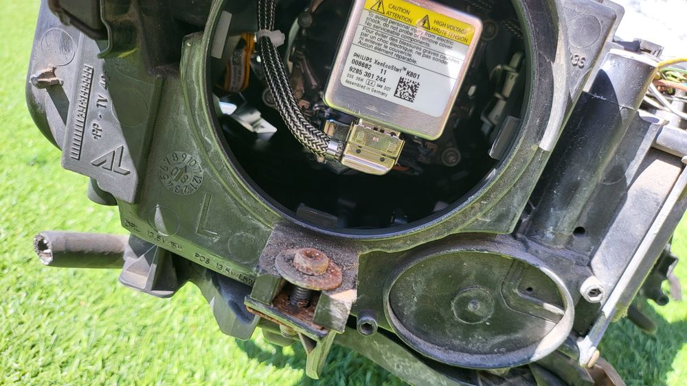 Óptica farol esquerda Xenon Completa Audi a4 b8 2009 2.0 Tdi