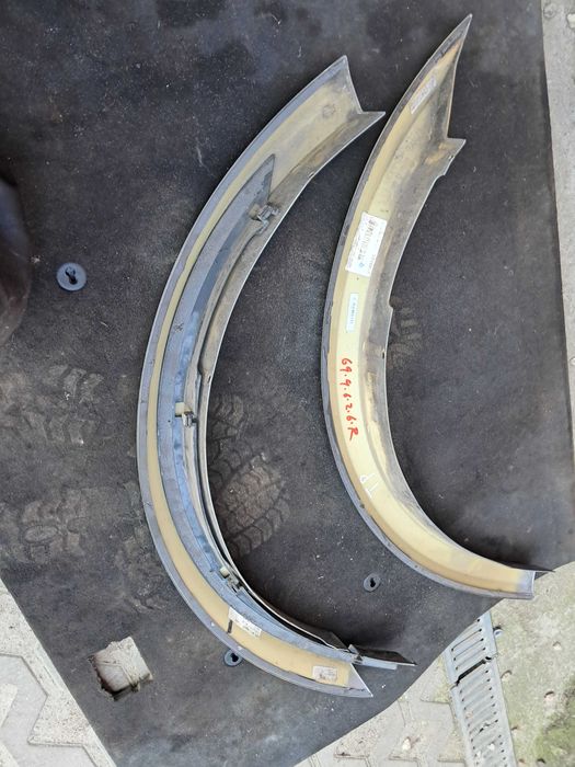 Listwy tylnego blotnika mercedes ml w164 AMG