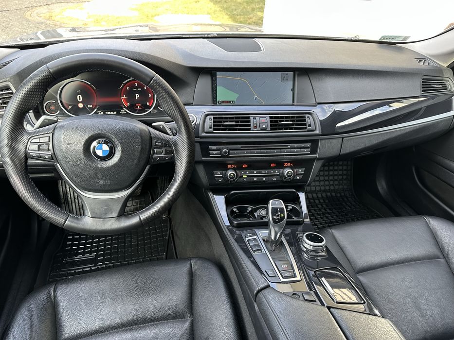 BMW F11 2.0d 2011r  Aktywny tempomat Ledowe zegary