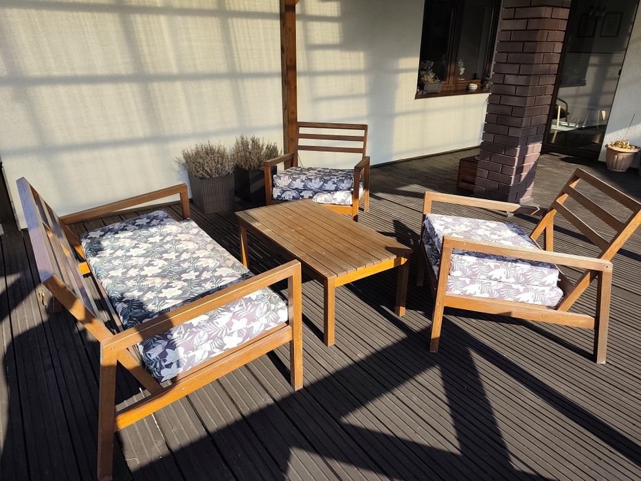 Meble ogrodowe zestaw wypoczynkowy