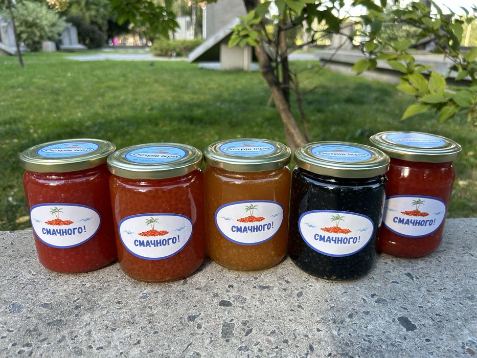 Ікра червона красная черная акція 1+1=3