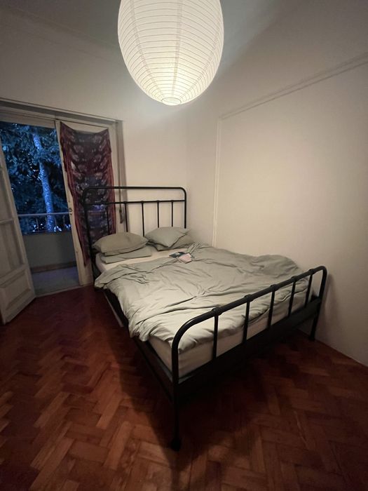STJÄRNÖ estrutura de cama, antracite