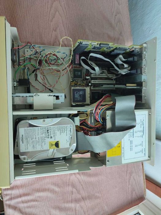 Ретро ПК 486 DX4-100 / Socket 3 / Tseng Labs ET4000 / 32 MB SIMM / DOS & Win95