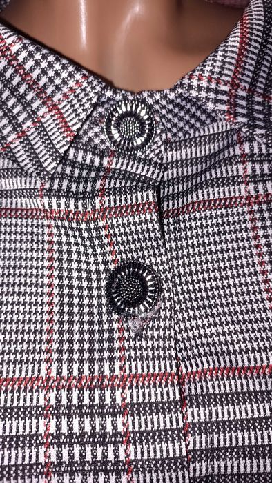 Модное платье в клетку