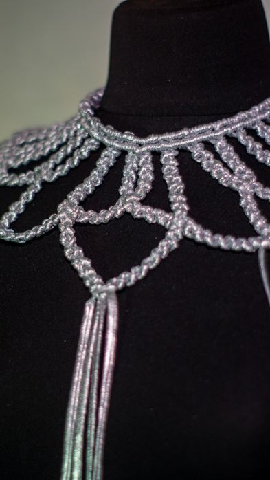 Чокер макраме, handmade