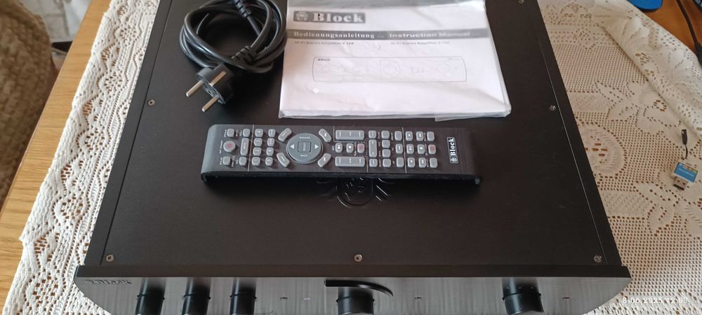 Wzmacniacz stereo Block V 120