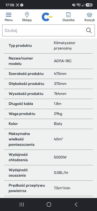 Klimatyzacja Monoblok