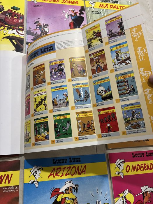 Coleção BD Lucky Luke