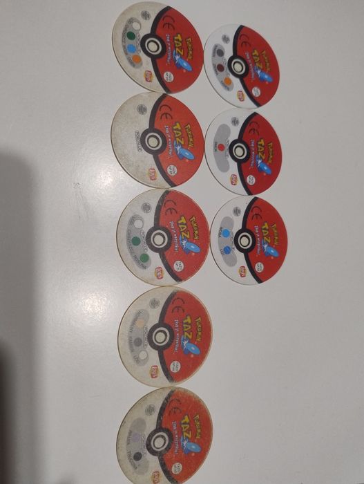 Pokemon tazo set 2 rezerwacja