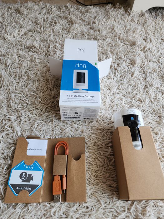 Câmara Ring e Painel Solar Ring