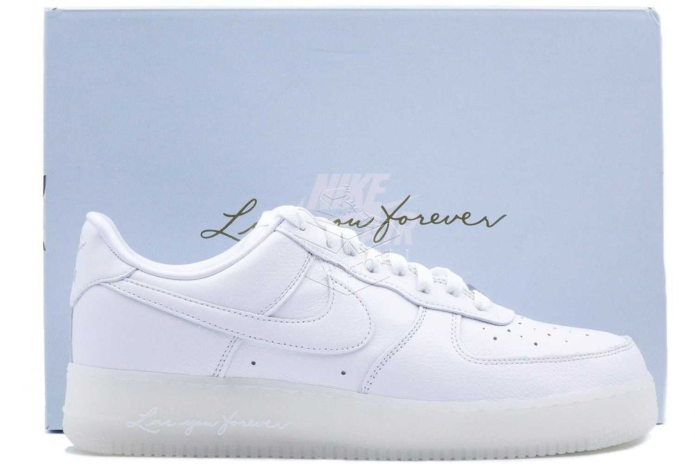 Nike AIR FORCE 1 Low Drake NOCTA Certified Lover Boy White Cobalt Tint – Buty | CZ8065–101