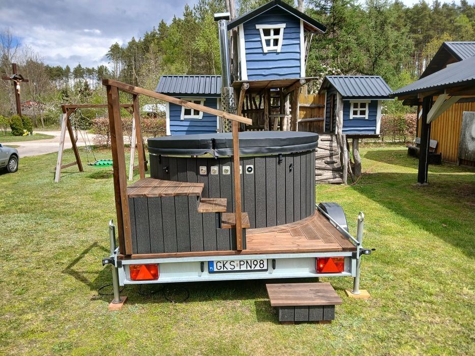Balia mobilna jacuzzi