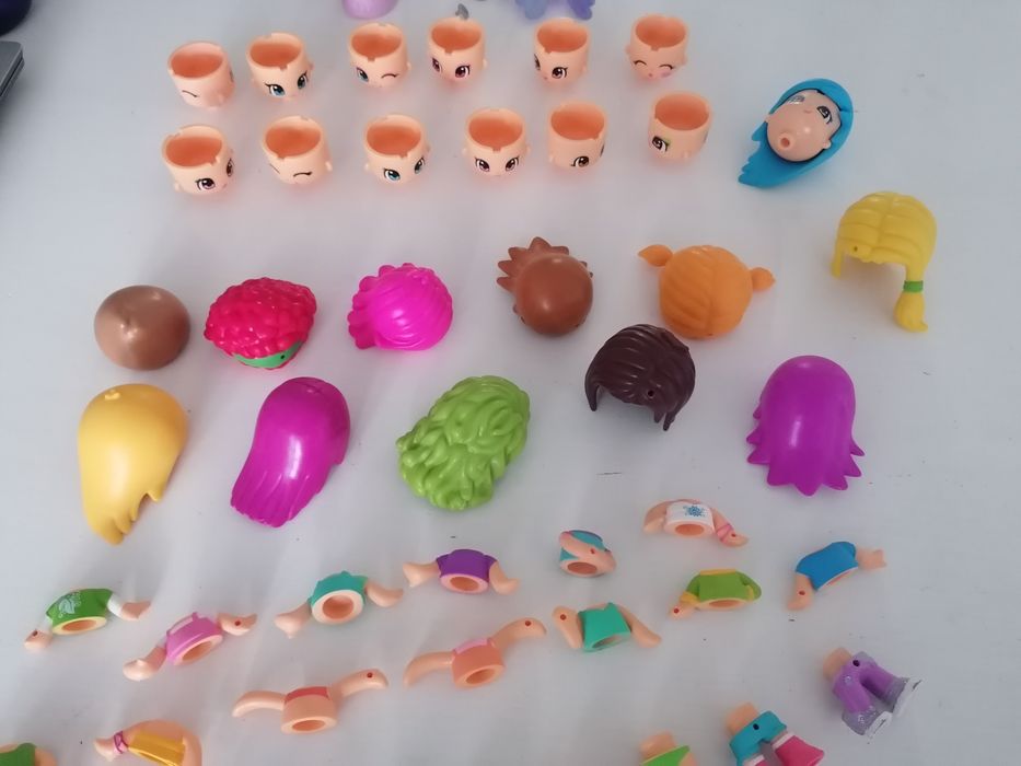 Pinypon conjunto de várias peças bonecas