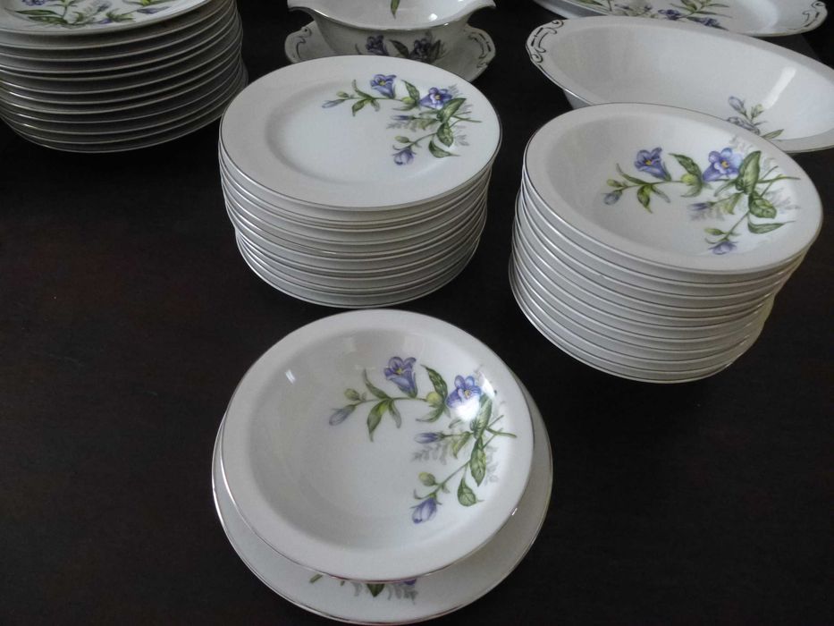 Serviço de louça Jantar SWALLOW Fine China vintage