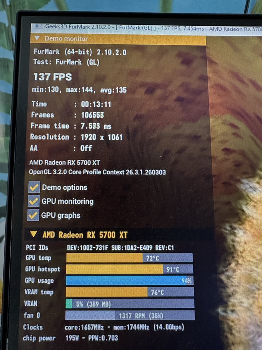 Відеокарта RX 5700XT Sapphire Nitro+