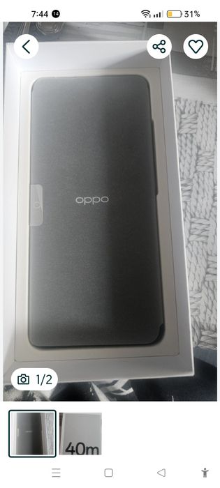 OPPO 40 M novo com todos os acessórios
