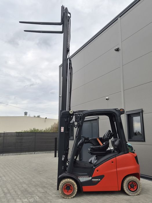 Wózek widłowy linde H18 EVO udźwig 1800 kg triplex WOLNY SKOK