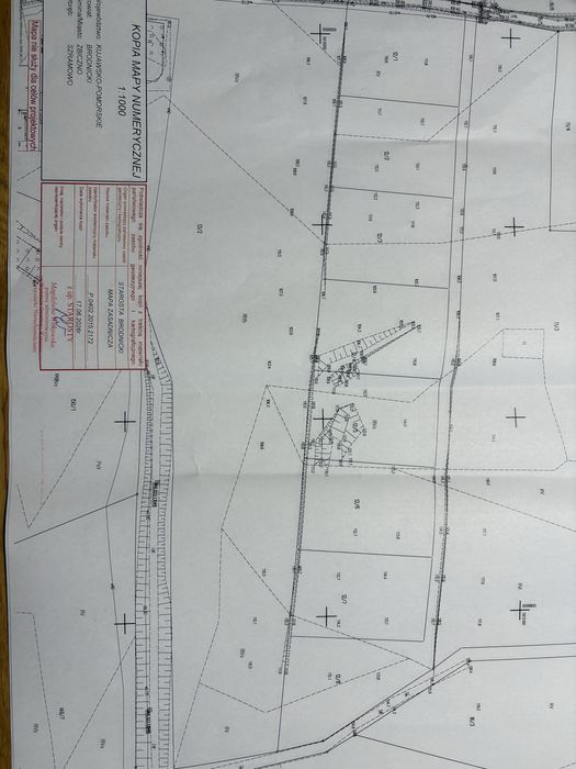 Działka budowlana 3000 m2,pojezierze brodnickie z warunkami zabudowy